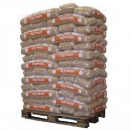 Pellets ECOPOWER – Palete com 65 Sacos de 15 kg