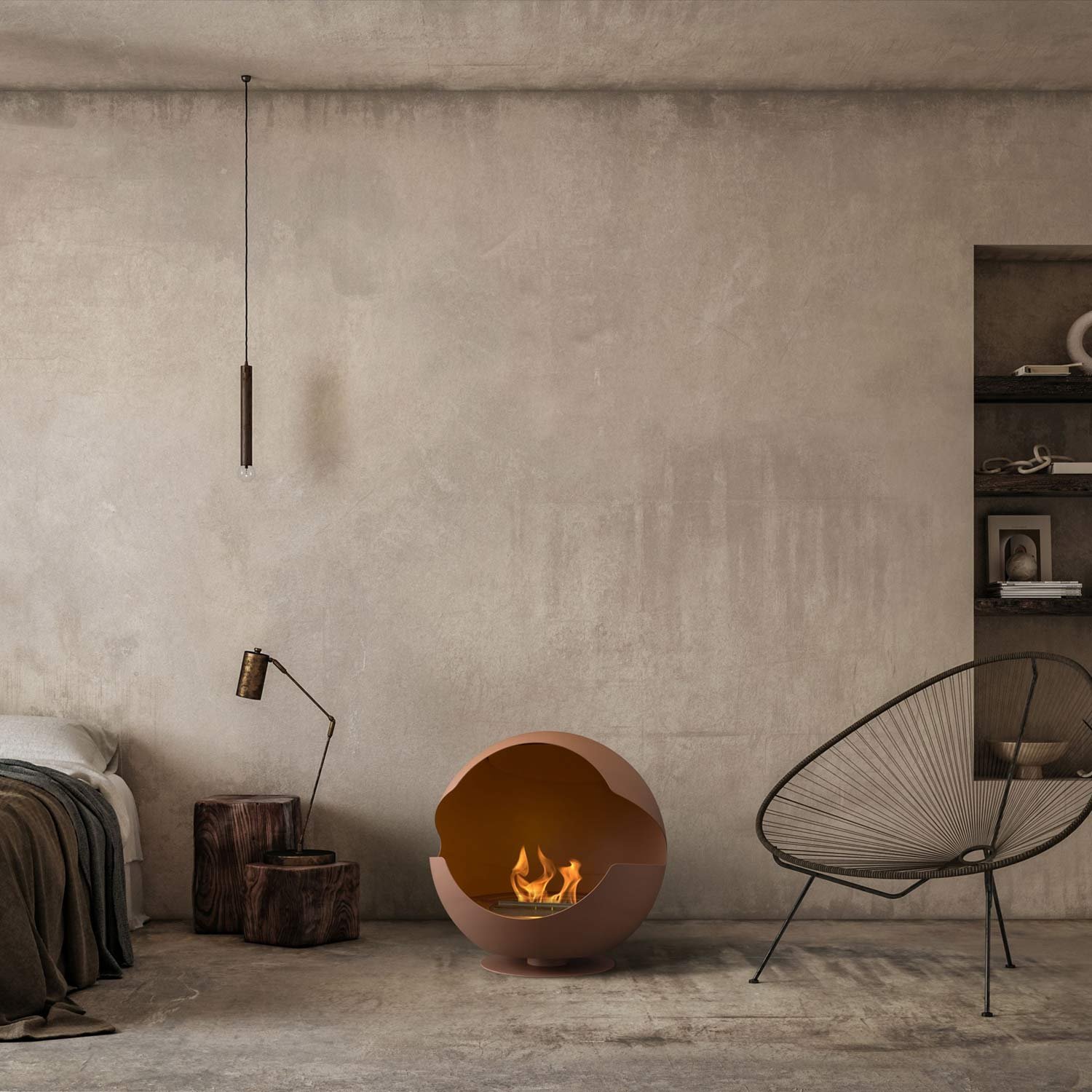 Vauni Globe – Lareira a Bioetanol - Image 4