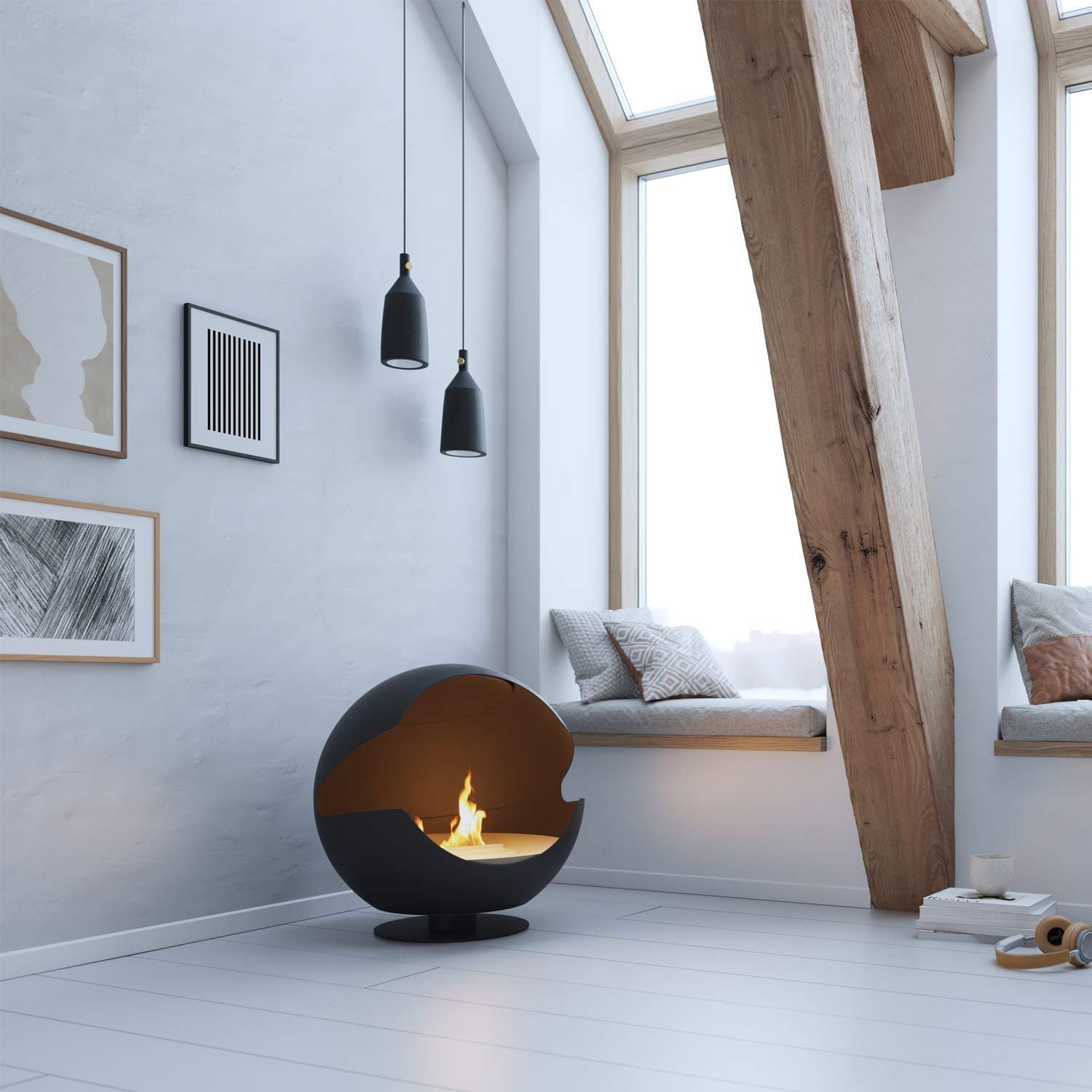 Vauni Globe – Lareira a Bioetanol - Image 9